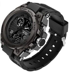 New Electronic Watch Tactical Army Wristwatch Waterproof Multi-Function Watch